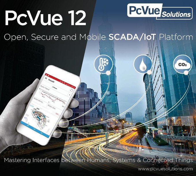 PcVue 12 – die neue mobile, offene und sichere SCADA und IIot Plattform